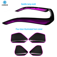 Éclairage d'ambiance intérieur RGB pour Audi A4 2009-16, panneau ciel étoilé 1:1, contrôle par application, ABS+LED 12V