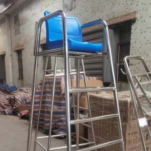 <span class=keywords><strong>Chaise</strong></span> de sauveteur en acier inoxydable 304, résistante à la corrosion, à large champ de vision, facile à installer, pour le bord de la <span class=keywords><strong>piscine</strong></span> - Product Image 3