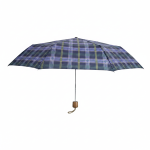 <b>Automatic</b> 38" Short Transparent Three-Folding <b>Umbrella</b> with Long Handle 60PCS/CS Semi-<b>Automatic</b> Open Model 78940 - Product Image 4