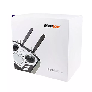 Mc10 2.4G <span class=keywords><strong>Model</strong></span> Vliegtuig Afstandsbediening 10-kanaals Dual Antenne Ontvanger Vaste Vleugel Auto En Boot Afstandsbediening