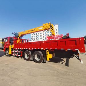 Grue télescopique montée sur camion Shacman Delong 6*4, grue mobile de 320 CV pour l'entretien routier - Product Image 4
