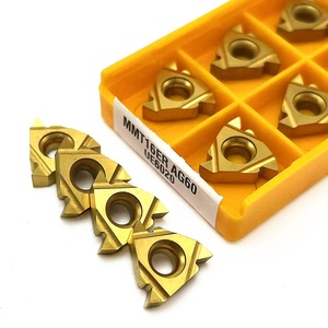 10ชิ้น11IR MMT16ER AG60คาร์ไบด์เครื่องกลึงเกลียว CNC เครื่องมือหมุนเกลียวเครื่องมือตัดใบมีด AG60 16IR - Product Image 1