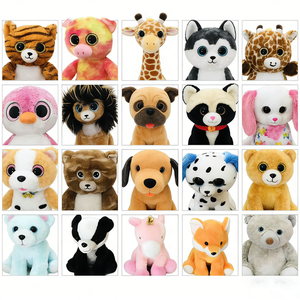 Surtido de peluches de animales de zoológico personalizados, paquete a granel de peluches pequeños, lindos peluches de ojos grandes - Product Image 3