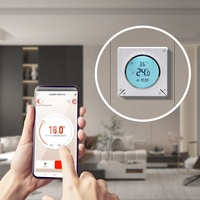 Mini-split thermostatique intelligent 24V avec thermostat Wifi Contrôleur de climatisation de température de radiateur pour une utilisation en hôtel