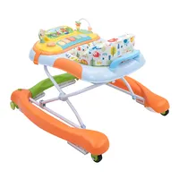 Brightbebe Fabriek Prijs Nieuwe Baby Trend Walker Peuter Activiteit Speelgoed Groothandel Multifunctionele Opvouwbare 4 In 1 Luxe Loopstoeltje