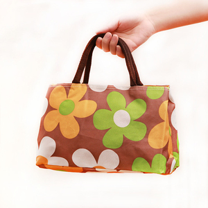 Insulated Kids <b>Lunch</b> Tote Aluminum Film Cotton Fabric Leakproof <b>Thermal</b> Cooler <b>Bag</b> for School Picnic Travel - Product Image 1