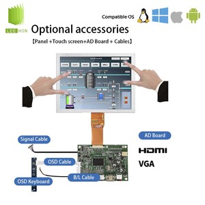 Boe 8 ''800x600 RGB <span class=keywords><strong>LCD</strong></span> Panel GT080S0M-N11 thiết bị đầu cuối cầm tay hiển thị 8 inch <span class=keywords><strong>LCD</strong></span> module - Product Image 2