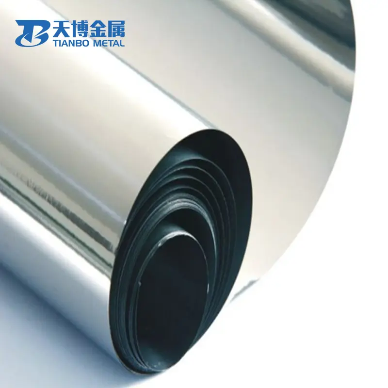 Hochreines Vakuum ofen wärme element Ta1 Tantal kalt gewalzte chemische Folie Preis Hersteller von Baoji Tianbo Metall