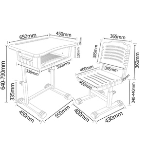 Modern Tables <strong>Classroom</strong> College Children Used Professional <strong>Supplier</strong> Home <strong>Office</strong> Training Room School Tables <strong>and</strong> Chair Set - Product Image 6