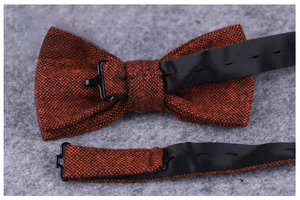 Nœud papillon en laine <span class=keywords><strong>Tweed</strong></span> pour homme, vêtement classique, de bonne qualité, pour fête de mariage - Product Image 4