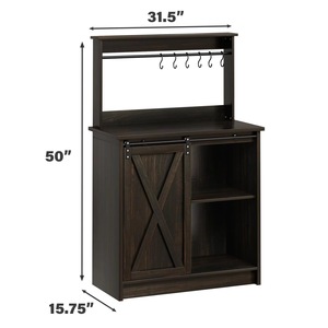 Cross-border minimalist <b>sideboard</b> for home use, living room, wall-mounted coffee utensil <b>storage</b> cabinet, multi-functional - Product Image 1