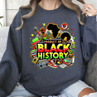 Transfert DTF personnalisé sur le thème de la musique de l'histoire des Noirs pour le Mois de l'histoire des Noirs