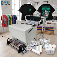 Imprimante DTF KECAI A1 24 pouces (60 cm) pour l'impression de t-shirts, avec agitateur de poudre et four