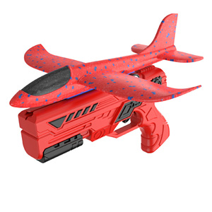 Lanceur d'avion en plastique bleu avec motifs pour enfants de 5 à 7 ans, ensemble de jeu classique unisexe - Product Image 5