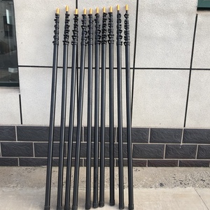 <span class=keywords><strong>Perche</strong></span> <span class=keywords><strong>Télescopique</strong></span> en Fibre de Carbone ou Fibre de Verre de 3 à 24 Mètres <span class=keywords><strong>pour</strong></span> Nettoyage de <span class=keywords><strong>Vitres</strong></span> Domestiques - Product Image 1