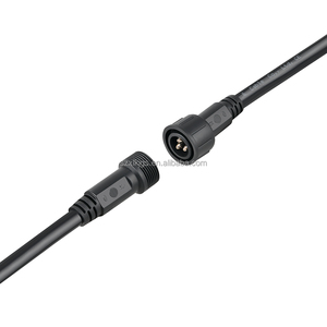 Conectores de <span class=keywords><strong>cable</strong></span> de PVC de gran corriente a prueba de agua IP67 Conector de <span class=keywords><strong>cable</strong></span> de cobre M24 2P 3P Terminales macho hembra Conector eléctrico - Product Image 5