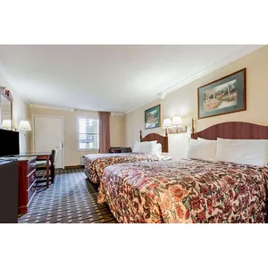 Knights inn özelleştirmek otel odası mobilyası fabrika doğrudan fiyat otel yatak setleri
