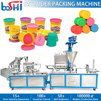 Machine d'emballage par extrusion HFFS pour pâte à modeler, pâte à dessin, argile légère, tabac à chicha, sucre, fondant, résine époxy, pâte à modeler à séchage à l'air et pâte à modeler à extrusion