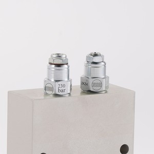 Collecteurs en acier inoxydable personnalisés, électrovanne <span class=keywords><strong>hydraulique</strong></span> 12V, bloc à levier 3 voies, diviseur de débit 4 canaux, excavatrice mini RC 1Ch - Product Image 3