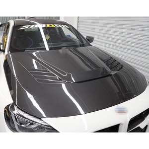 Capó de Motor de Fibra de Carbono Estilo V para Actualización de Automóviles 2022-2025, Nuevo, Color Negro, Fácil Instalación, 1 Año de Garantía, Compatible con G42/G87 - Product Image 1