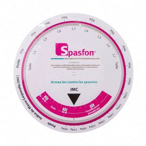 Medical Pregnancy and Bmi Calculator <b>Wheel</b> <b>Plastic</b> Promotional Tape Measures - Product Image 1