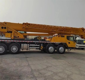 QY50K Grúa móvil de 50 toneladas Marca <span class=keywords><strong>china</strong></span> de alta calidad Grúas usadas de alta resistencia Motor Caja de cambios Motor Bomba Stock para Arabia Saudita - Product Image 1