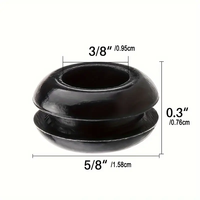 Anneau d'étanchéité anti-fuite pour fermoir de sas de qualité alimentaire, joint en silicone pour brassage domestique, œillets pour couvercle de fermenteur