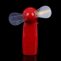 Mini ventilateur de poche LED en plastique avec lumière et logo personnalisé pour cadeaux promotionnels, soirées, événements d'entreprise - Portable