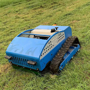 Tracteur à chenilles avec chargeur frontal et moteur, largeur de coupe de 30 pouces, tondeuse à gazon télécommandée - Product Image 6