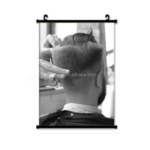 ร้านตัดผมรูปภาพแบบแขวนสำหรับ<span class=keywords><strong>ผู้ชาย</strong></span>,สไตล์วินเทจสีน้ำมันสำหรับร้านตัด<span class=keywords><strong>ผม</strong></span>ร้านตก<span class=keywords><strong>แต่ง</strong></span>ภาพโปสเตอร์รูปภาพ - Product Image 2