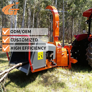 Déchiqueteuse à bois <span class=keywords><strong>tracteur</strong></span> Pto Driven Dual Hydraulic Feeding Bx72r Tree Shredder - Product Image 4
