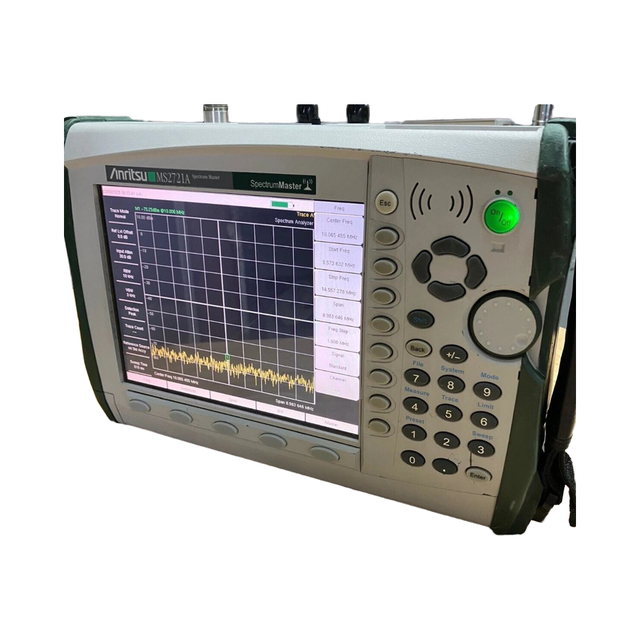 Anritsu MS2721A Fully-functional Handheld Spectrum Analyzer 100 KHz to 7.1 GHz