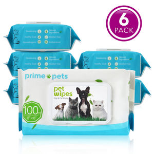 Écologique Biodégradable Pet Chien Chat Nettoyage Humide Dent Oeil Oreille Visage Humide <span class=keywords><strong>Lingettes</strong></span> Pour Animaux De Compagnie - Product Image 1