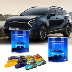 Chine automobile voiture peinture réparation voiture noir mat peinture bonbons Auto <span class=keywords><strong>vernis</strong></span> apprêt couleurs acrylique métallique aérographe peintures - Product Image 1