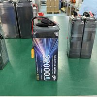 Batterie lithium-ion semi-solide personnalisable à haute densité énergétique 22,2 V 22000 mAh 330 Wh/kg pour drone industriel/UAV/Vtol
