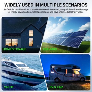 Module de batterie LiFePO4 mural 10,24 kWh 51,2 V 200 Ah pour grand système solaire domestique avec BMS - Product Image 6