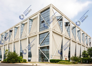 Edificio de Acero Prefabricado de Múltiples Pisos, Estructura de Acero Moderna y Elegante para la sede corporativa - Product Image 5