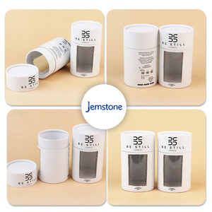 Logotipo impreso personalizado Proveedores experimentados Cilindro tubo de cartón caja de embalaje de tubo de papel Kraft - Product Image 6