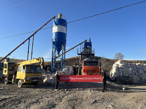 Centrale à béton automatique 25m³/h la plus vendue, mini-centrale à béton personnalisée pour usine - Product Image 4