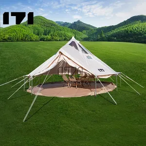 Real 171 Glamping tenda da esterno pieghevole rimorchio tende Glamping tende portatili