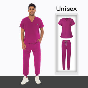 Uniforme Médico para Mujer, Diseño de Cuello Mao, Color Personalizado, Venta Caliente 2026, para Salón de Belleza, Enfermería y Hospital - Product Image 4
