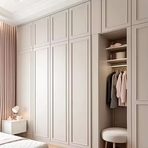 Modern Home Full Wall <strong>Wardrobe</strong> Integrated Design Multi Functional <strong>Storage</strong> <strong>Unit</strong> for Bedroom Living Area Villa - Product Image 6