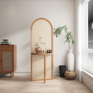 <span class=keywords><strong>Separadores</strong></span> de Ratán Tejido <span class=keywords><strong>para</strong></span> Muebles, Biombos de <span class=keywords><strong>Madera</strong></span> <span class=keywords><strong>para</strong></span> Oficina en Casa, Dormitorio, Separador de Ambientes, Biombos <span class=keywords><strong>para</strong></span> Separar Habitaciones - Product Image 1