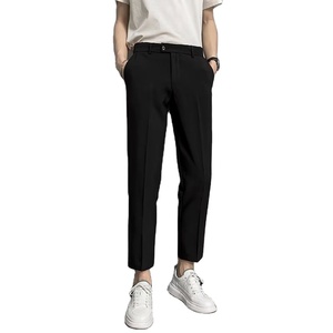 <span class=keywords><strong>Pantaloni</strong></span> da Uomo Nuovo Stile Lunghi Slim Fit a Vita Media Personalizzati Casual Unici Turco-Italiani per Ufficio - Product Image 1