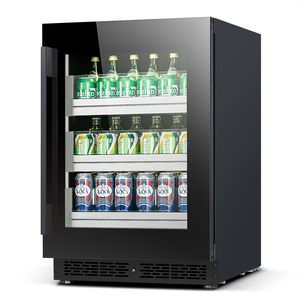 NE-355-12 Single Zone Built in Under Counter Stainless Steel Home Bar Beer Beverage Display Cooler <b>Fridge</b> - Product Image 5