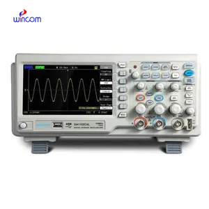 Wincom multimetre 7 inç renkli 100MHz LCD ekran otomatik 2 kanal taşınabilir Dual kanallı dijital osiloskop XY modu