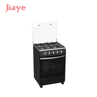 Cuisinière à gaz autonome 4 feux avec four, fournie par l'usine, pour appareils de cuisine majeurs à usage domestique