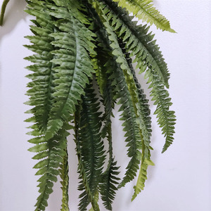 Gazon artificiel péruvien, vente en gros, Simulation de vert, pot de plantes feuilles pour la décoration murale - Product Image 6