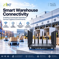 Routeur WiFi 7 d'entreprise X75 Module 5G avec SIM, OpenWrt, WAN 2.5G, LAN 4GE, WiFi Tri-Bande 2.4G 5.8G 6.0GHz