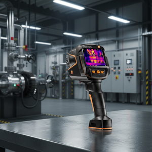 กล้องถ่ายภาพความร้อนอินฟราเรด Testo 869/871 สำหรับใช้ในครัวเรือน พร้อมจอ LCD แสดงผลแบบภาพ  USB ปรับแต่งได้ตามต้องการ OEM ABS สำหรับตรวจสอบความผิดปกติของระบบทำความร้อนใต้พื้น - Product Image 3